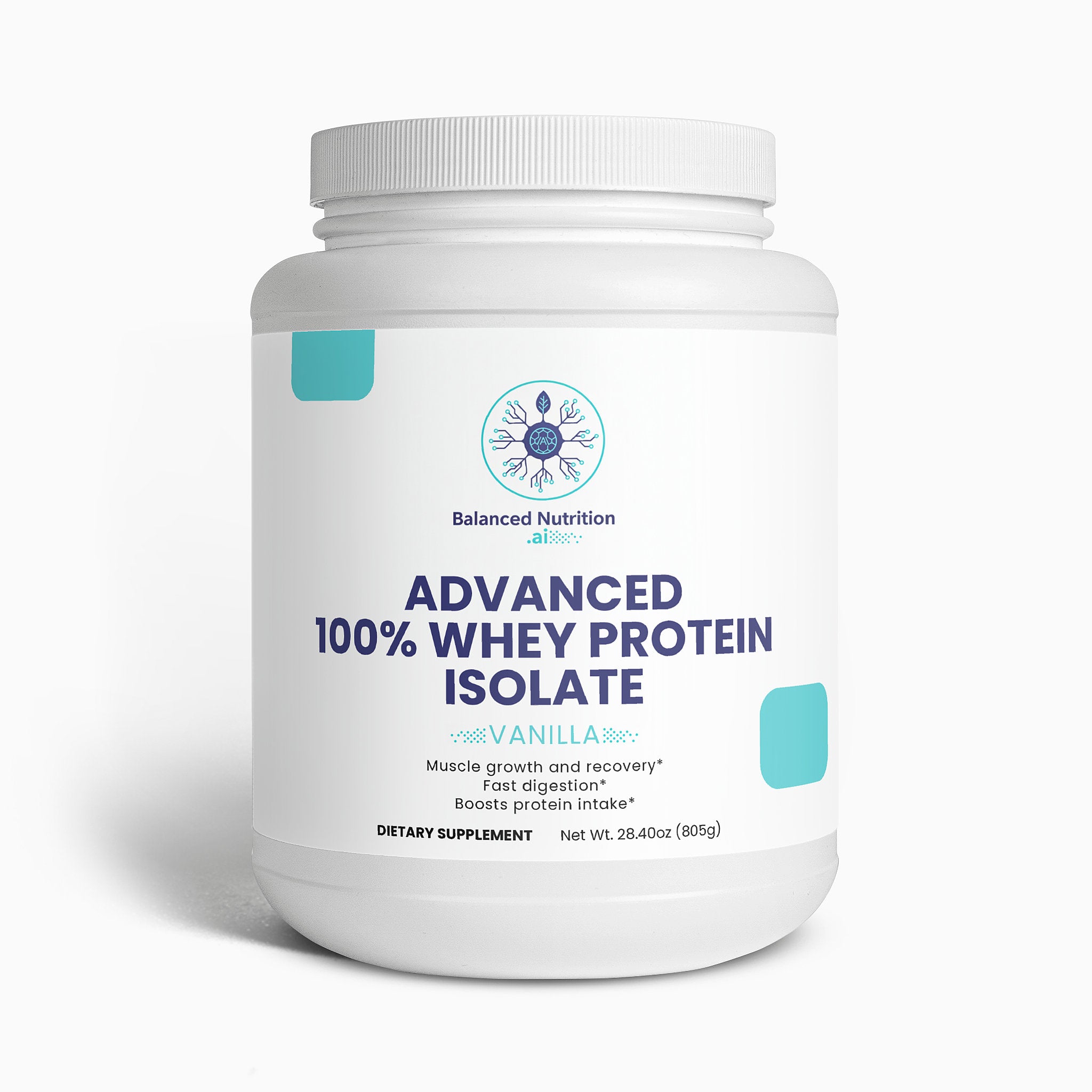 Advanced 100% Whey Protein Isolate (Vanilla)